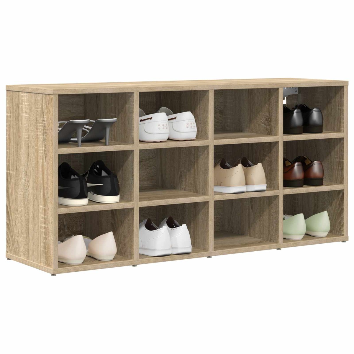 vidaXL Ντουλάπα Παπουτσιών 103 x 30 x 51 εκ. Επεξεργασμένο Ξύλο