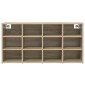 vidaXL Ντουλάπα Παπουτσιών 103 x 30 x 51 εκ. Επεξεργασμένο Ξύλο