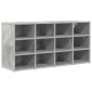 vidaXL Ντουλάπα Παπουτσιών 103 x 30 x 51 εκ. Επεξεργασμένο Ξύλο