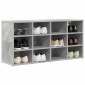 vidaXL Ντουλάπα Παπουτσιών 103 x 30 x 51 εκ. Επεξεργασμένο Ξύλο