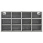 vidaXL Ντουλάπα Παπουτσιών 103 x 30 x 51 εκ. Επεξεργασμένο Ξύλο