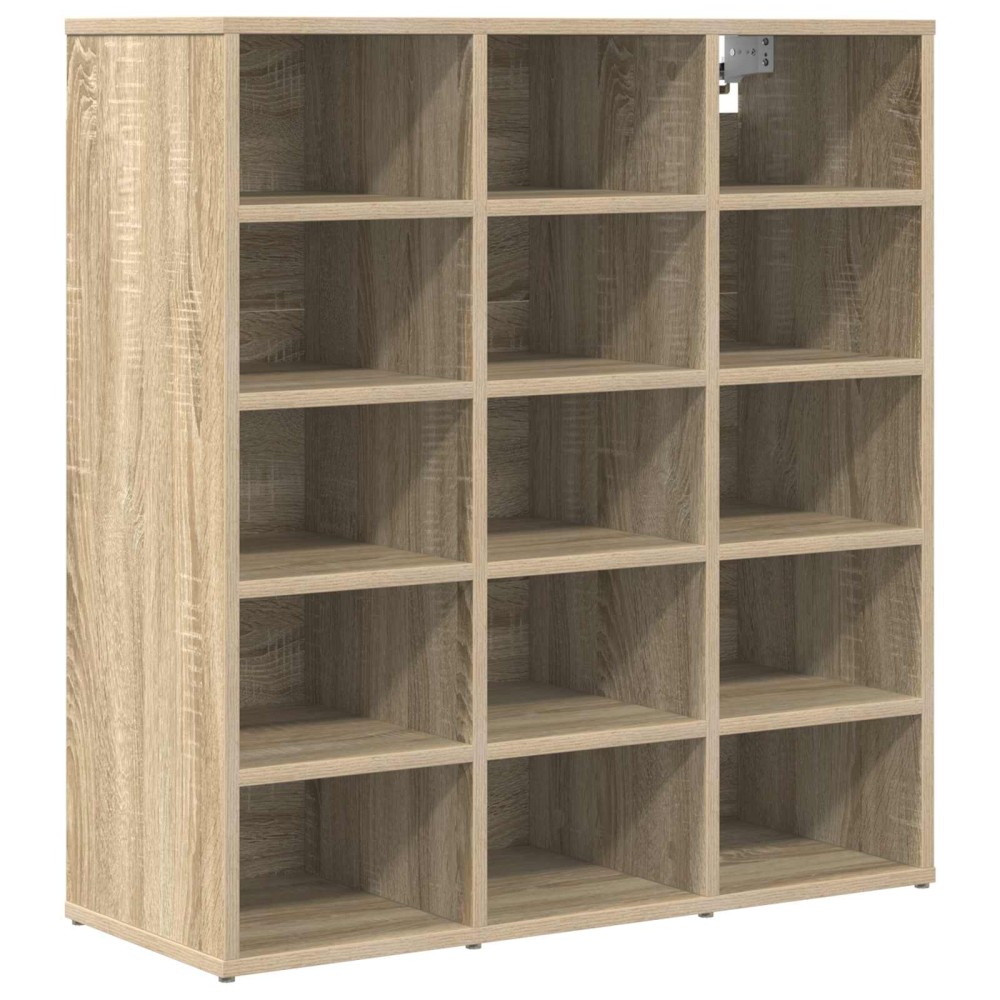 vidaXL Ντουλάπα Παπουτσιών 77,5 x 30 x 83,5 εκ. Επεξεργασμένο Ξύλο