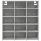 vidaXL Ντουλάπα Παπουτσιών 77,5 x 30 x 83,5 εκ. Επεξεργασμένο Ξύλο