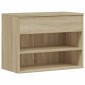 vidaXL Παπουτσοθήκη Sonoma Δρυς 60 x 30 x 45 εκ. από Μοριοσανίδα