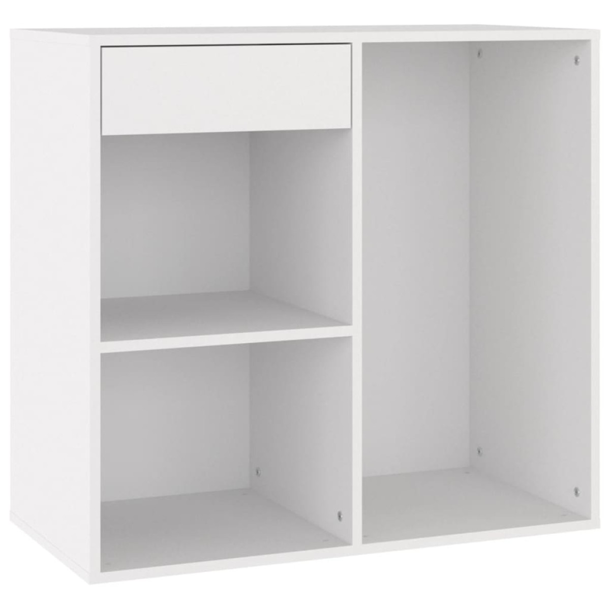 vidaXL Ντουλάπι Καλλυντικών Λευκό 80 x 40 x 75 εκ. από Επεξ. ξύλο