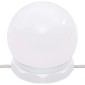 vidaXL Έπιπλο Καθρέπτη με LED Sonoma Δρυς 90x31,5x62 εκ.