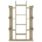 vidaXL Βιβλιοθήκη Sonoma Δρυς 86 x 25,5 x 140 εκ. από Μοριοσανίδα