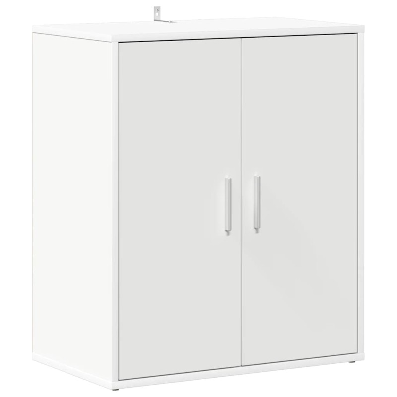 vidaXL Παπουτσοθήκη Λευκή 60 x 35 x 70 εκ. από Επεξ. Ξύλο