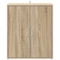 vidaXL Παπουτσοθήκη Sonoma Δρυς 60 x 35 x 70 εκ. από Μοριοσανίδα