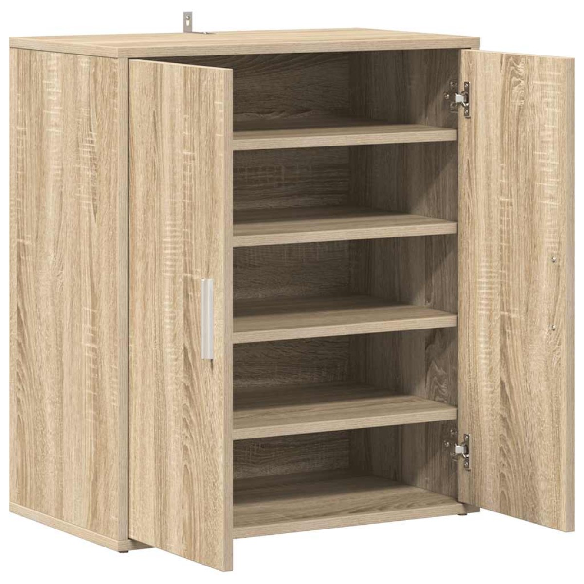 vidaXL Παπουτσοθήκη Sonoma Δρυς 60 x 35 x 70 εκ. από Μοριοσανίδα