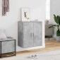 vidaXL Παπουτσοθήκη Γκρι Σκυροδέματος 60 x 35 x 70 εκ. από Μοριοσανίδα