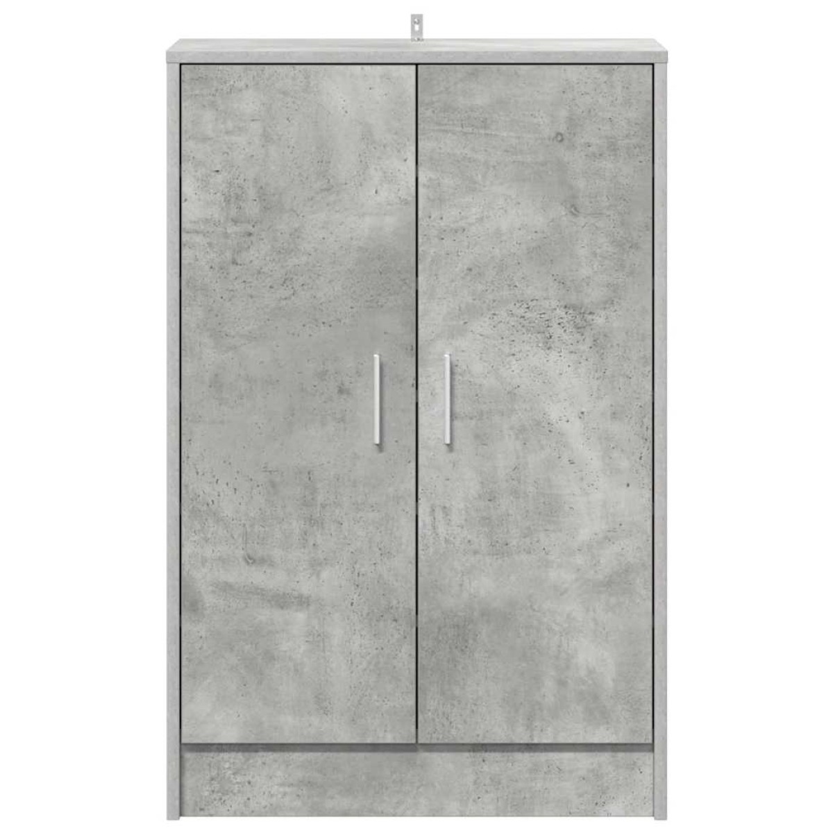 vidaXL Παπουτσοθήκη Γκρι Σκυροδέματος 60 x 35 x 92 εκ. από Μοριοσανίδα