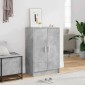 vidaXL Παπουτσοθήκη Γκρι Σκυροδέματος 60 x 35 x 92 εκ. από Μοριοσανίδα