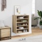 vidaXL Παπουτσοθήκη Sonoma Δρυς 60 x 35 x 70 εκ. από Μοριοσανίδα