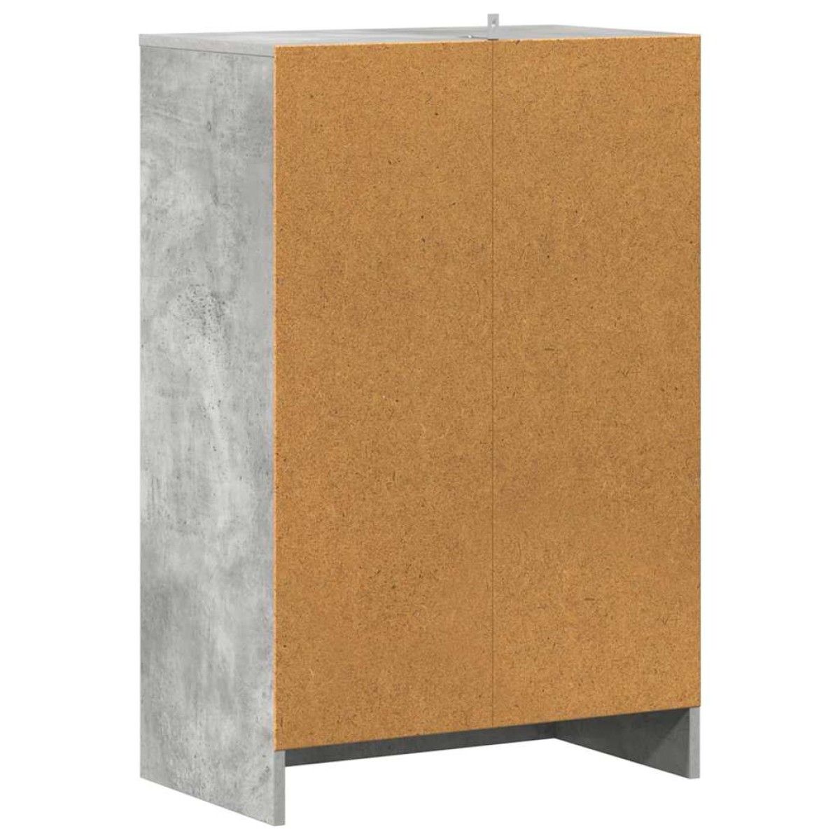 vidaXL Παπουτσοθήκη Γκρι Σκυροδέματος 60 x 35 x 92 εκ. από Μοριοσανίδα