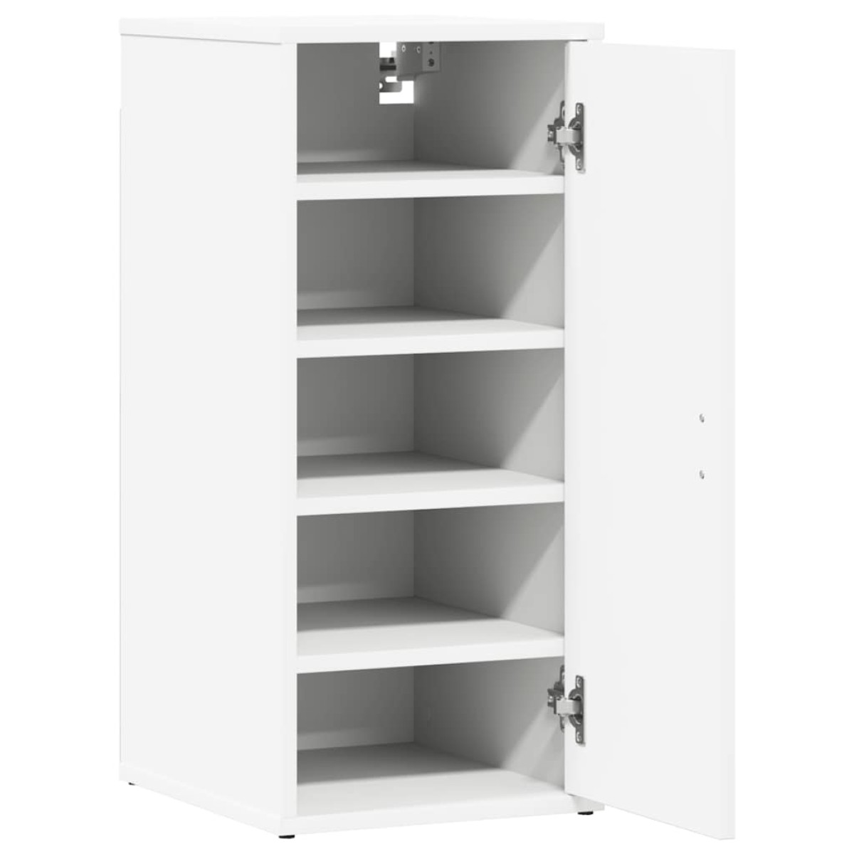 vidaXL Παπουτσοθήκη Λευκή 32 x 35 x 70 εκ. από Μοριοσανίδα