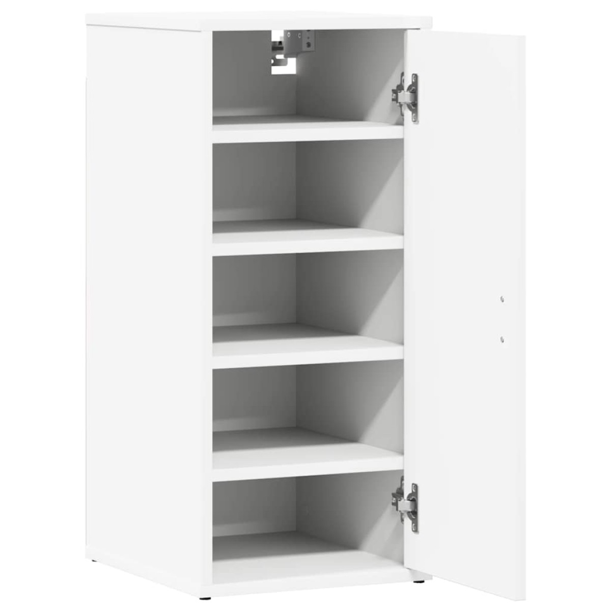 vidaXL Παπουτσοθήκες 2 τεμ. Λευκές 32 x 35 x 70 εκ. από Μοριοσανίδα