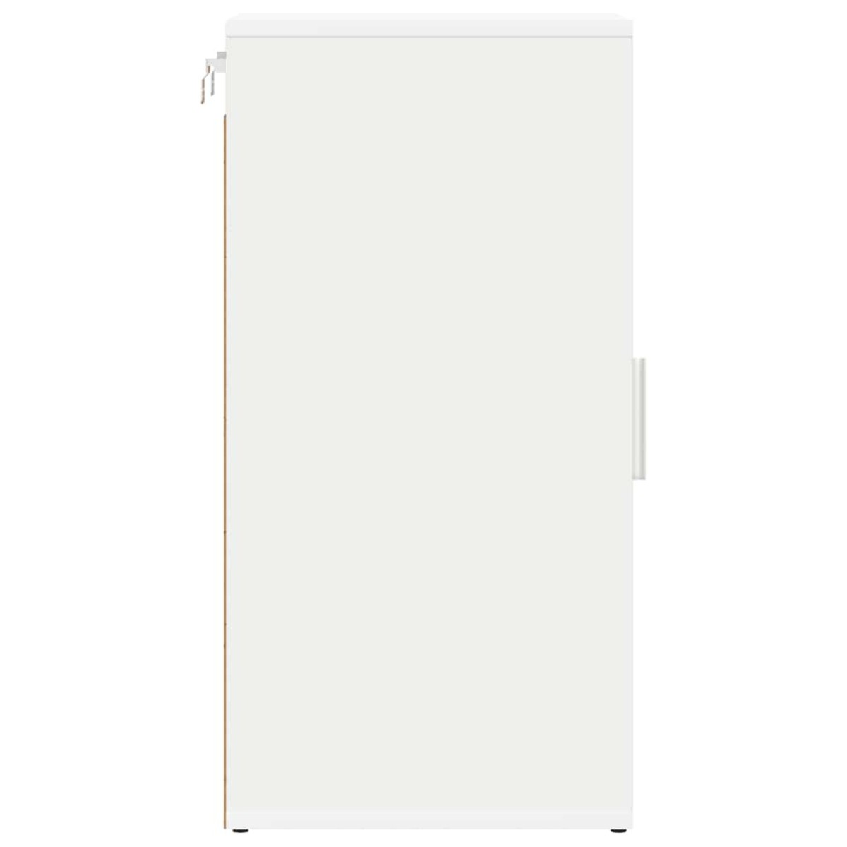 vidaXL Παπουτσοθήκες 2 τεμ. Λευκές 32 x 35 x 70 εκ. από Μοριοσανίδα