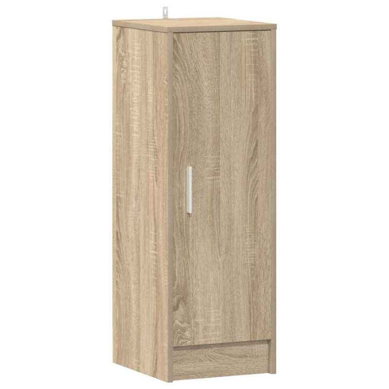 vidaXL Παπουτσοθήκη Sonoma Δρυς 32 x 35 x 92 εκ. από Επεξ. Ξύλο