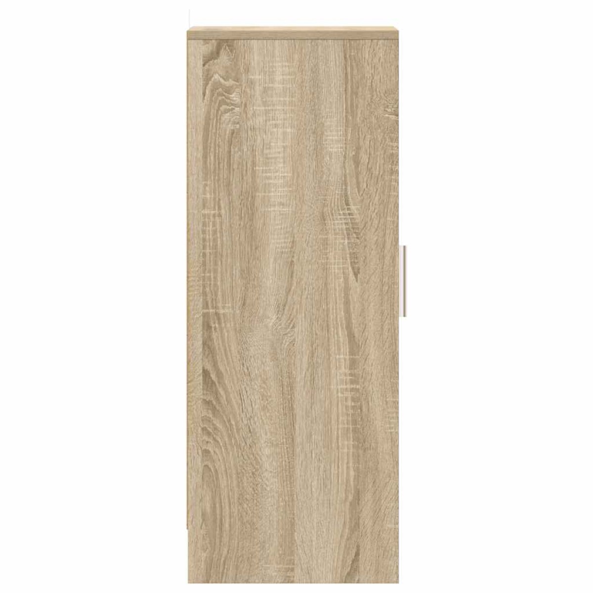 vidaXL Παπουτσοθήκη Sonoma Δρυς 32 x 35 x 92 εκ. από Μοριοσανίδα