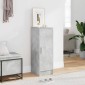 vidaXL Παπουτσοθήκη Γκρι Σκυροδέματος 32 x 35 x 92 εκ. από Μοριοσανίδα