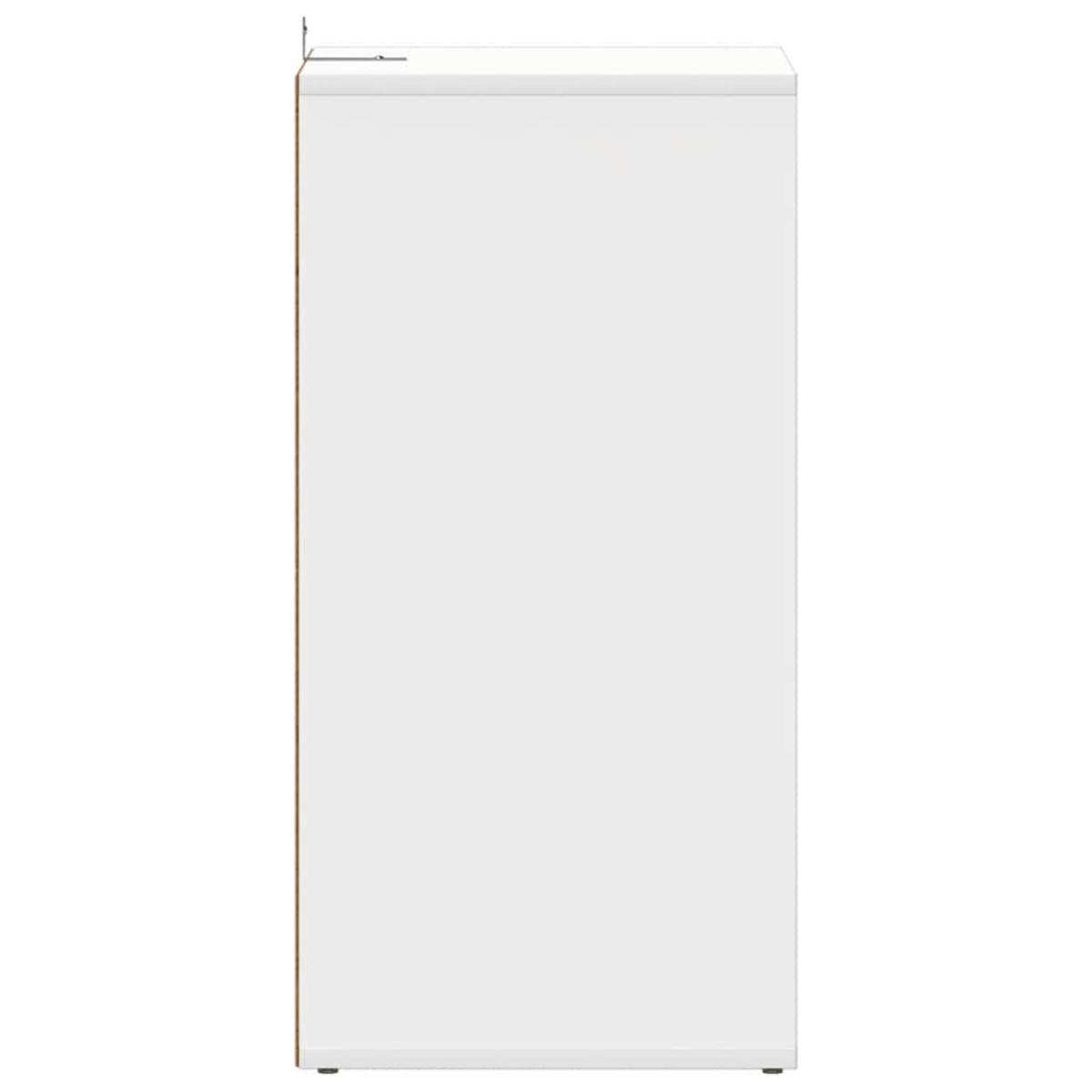 vidaXL Παπουτσοθήκη Λευκή 31,5 x 35 x 70 εκ. από Μοριοσανίδα