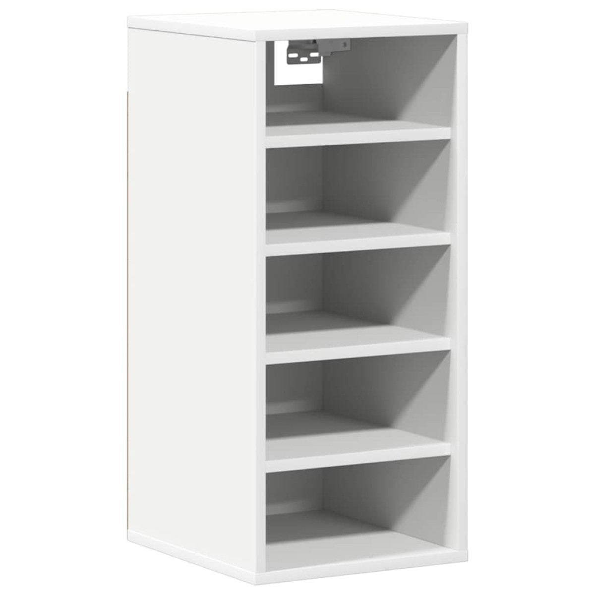 vidaXL Παπουτσοθήκες 2 τεμ. Λευκές 31,5 x 35 x 70 εκ. από Μοριοσανίδα