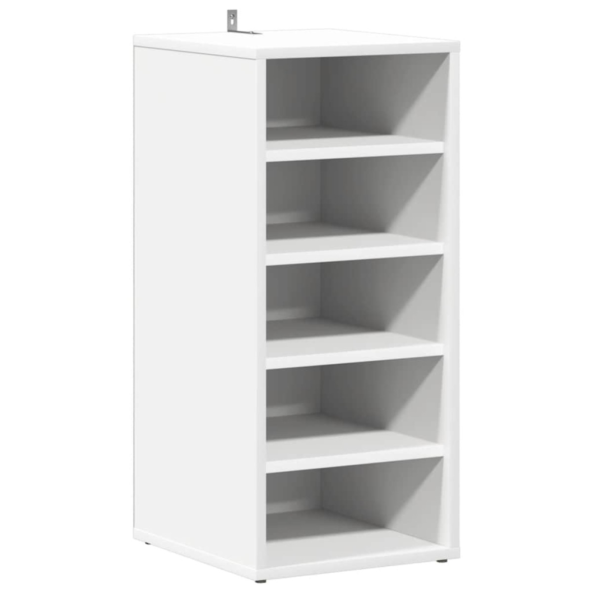 vidaXL Παπουτσοθήκες 2 τεμ. Λευκές 31,5 x 35 x 70 εκ. από Μοριοσανίδα