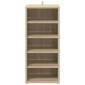 vidaXL Παπουτσοθήκες 2 τεμ. Sonoma Δρυς 31,5x35x70 εκ. από Μοριοσανίδα