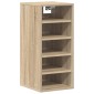 vidaXL Παπουτσοθήκες 2 τεμ. Sonoma Δρυς 31,5x35x70 εκ. από Μοριοσανίδα