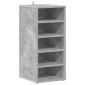 vidaXL Παπουτσοθήκη Γκρι Σκυροδέματος 31,5x35x70 εκ. από Μοριοσανίδα