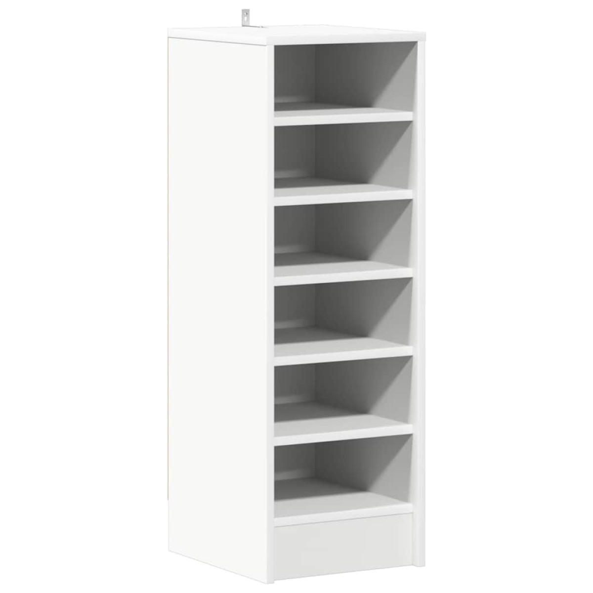 vidaXL Παπουτσοθήκη Λευκή 31,5 x 35 x 90 εκ. από Μοριοσανίδα