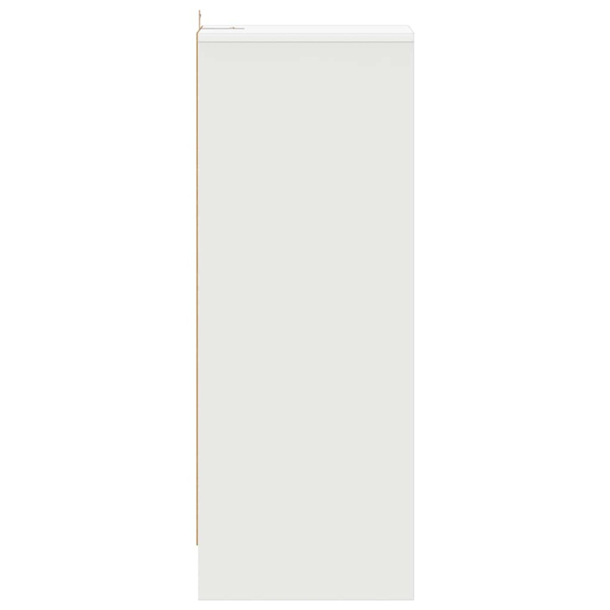 vidaXL Παπουτσοθήκη Λευκή 31,5 x 35 x 90 εκ. από Μοριοσανίδα