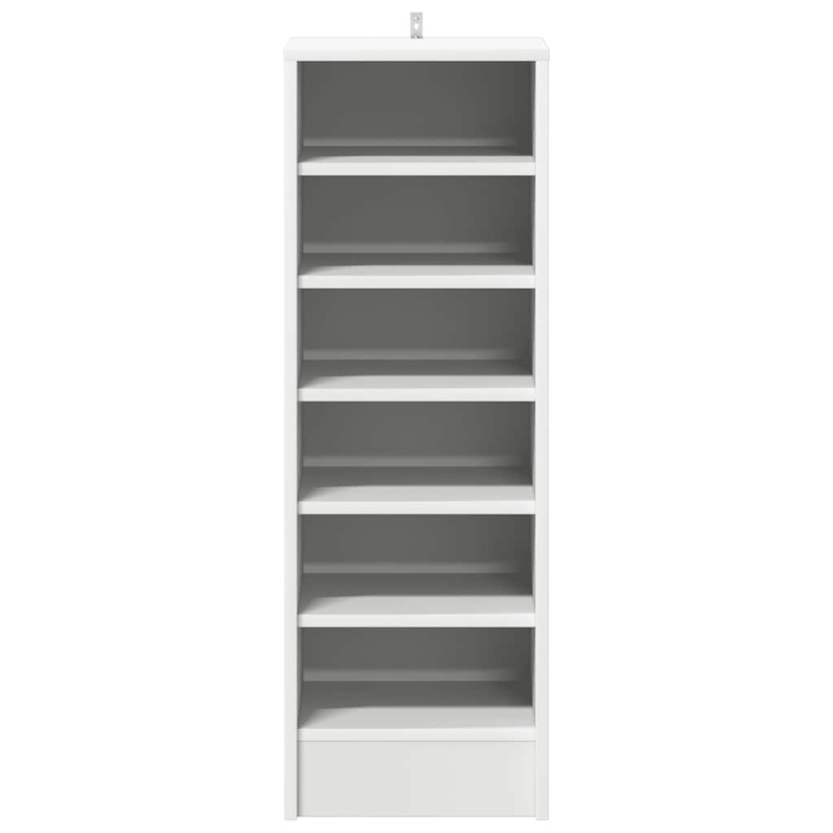 vidaXL Παπουτσοθήκη Λευκή 31,5 x 35 x 90 εκ. από Μοριοσανίδα