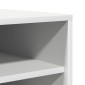 vidaXL Παπουτσοθήκη Λευκή 31,5 x 35 x 90 εκ. από Μοριοσανίδα