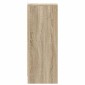 vidaXL Παπουτσοθήκη Sonoma Δρυς 31,5 x 35 x 90 εκ. από Μοριοσανίδα