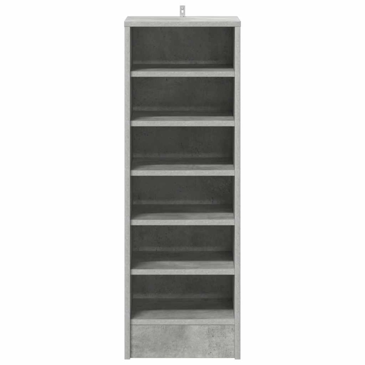 vidaXL Παπουτσοθήκη Γκρι Σκυροδέματος 31,5x35x90 εκ. από Μοριοσανίδα