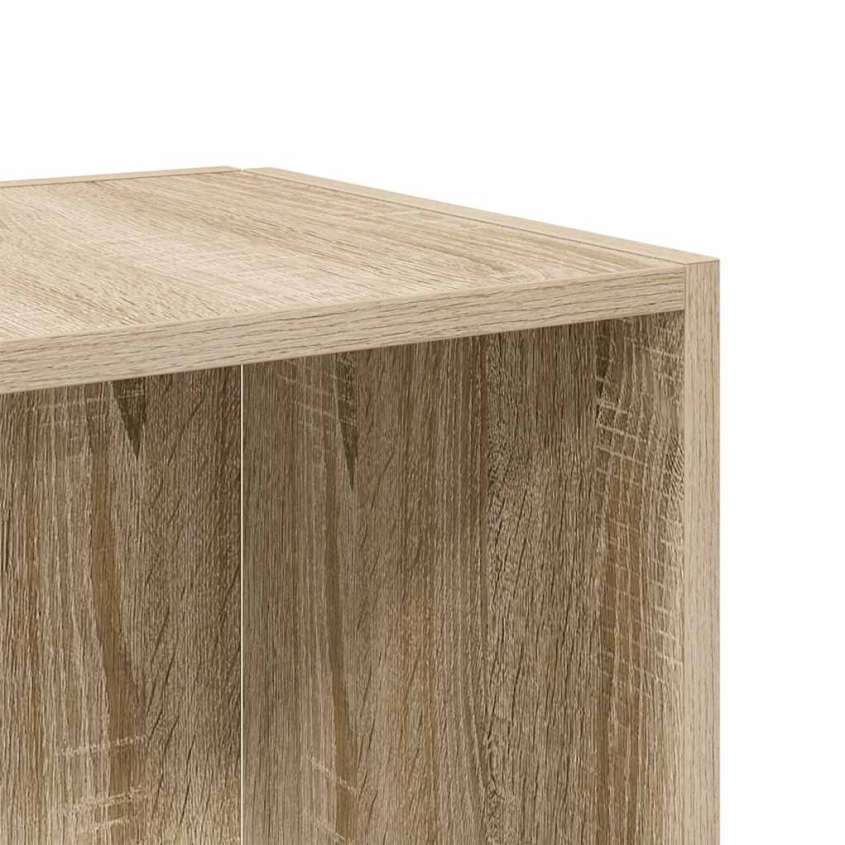 vidaXL Τραπέζι Βοηθητικό Sonoma Δρυς 33 x 33 x 34,5 εκ από Μοριοσανίδα