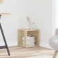 vidaXL Τραπέζι Βοηθητικό Sonoma Δρυς 33 x 33 x 34,5 εκ από Μοριοσανίδα
