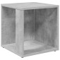vidaXL Τραπέζι Βοηθητικό Γκρι Σκυροδέματος 33x33x34,5 εκ. Μοριοσανίδα