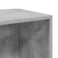 vidaXL Τραπέζι Βοηθητικό Γκρι Σκυροδέματος 33x33x34,5 εκ. Μοριοσανίδα