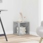 vidaXL Τραπέζι Βοηθητικό Γκρι Σκυροδέματος 33x33x34,5 εκ. Μοριοσανίδα