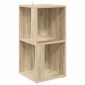 vidaXL Ντουλάπι Γωνιακό Sonoma Δρυς 33 x 33 x 67 εκ. από Μοριοσανίδα