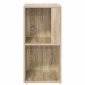vidaXL Ντουλάπι Γωνιακό Sonoma Δρυς 33 x 33 x 67 εκ. από Μοριοσανίδα