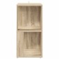 vidaXL Ντουλάπι Γωνιακό Sonoma Δρυς 33 x 33 x 67 εκ. από Μοριοσανίδα