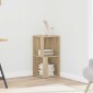 vidaXL Ντουλάπι Γωνιακό Sonoma Δρυς 33 x 33 x 67 εκ. από Μοριοσανίδα