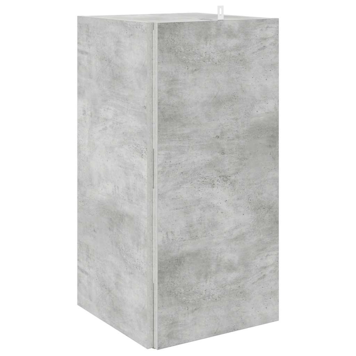 vidaXL Ντουλάπι Γωνιακό Γκρι Σκυροδέματος 33x33x67 εκ. από Μοριοσανίδα
