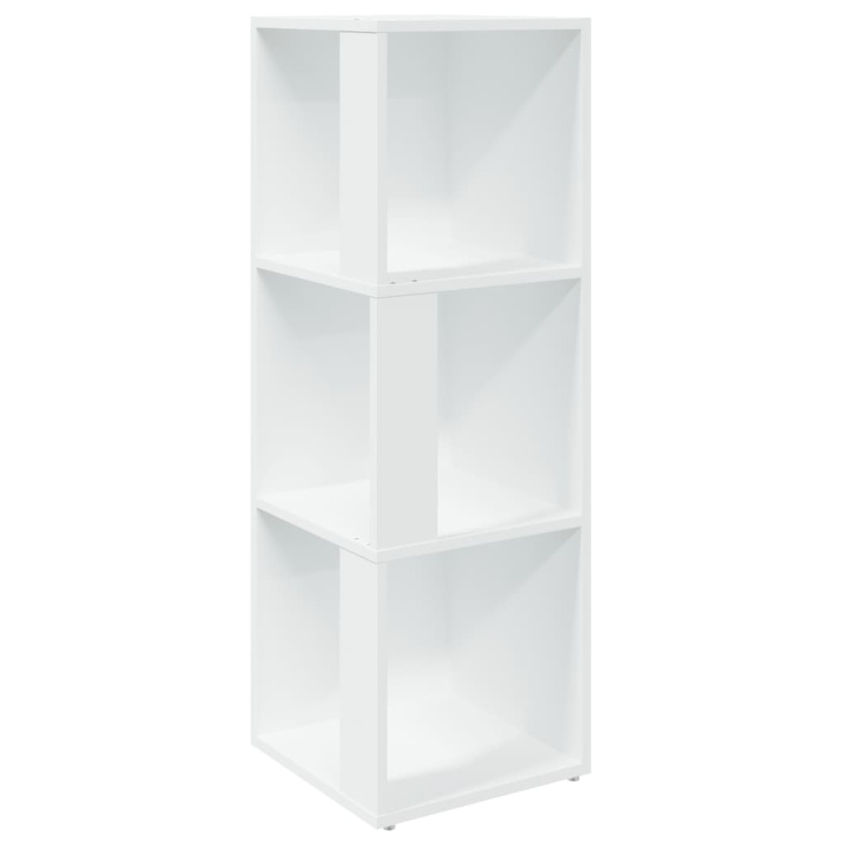 vidaXL Ντουλάπι Γωνία Λευκό 33 x 33 x 100 εκ. από Μοριοσανίδα