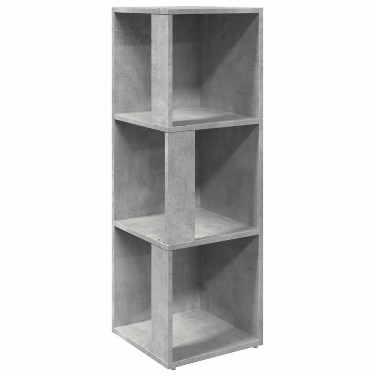 vidaXL Ντουλάπι Γωνιακό Γκρι Σκυροδέματος 33x33x100εκ. από Μοριοσανίδα