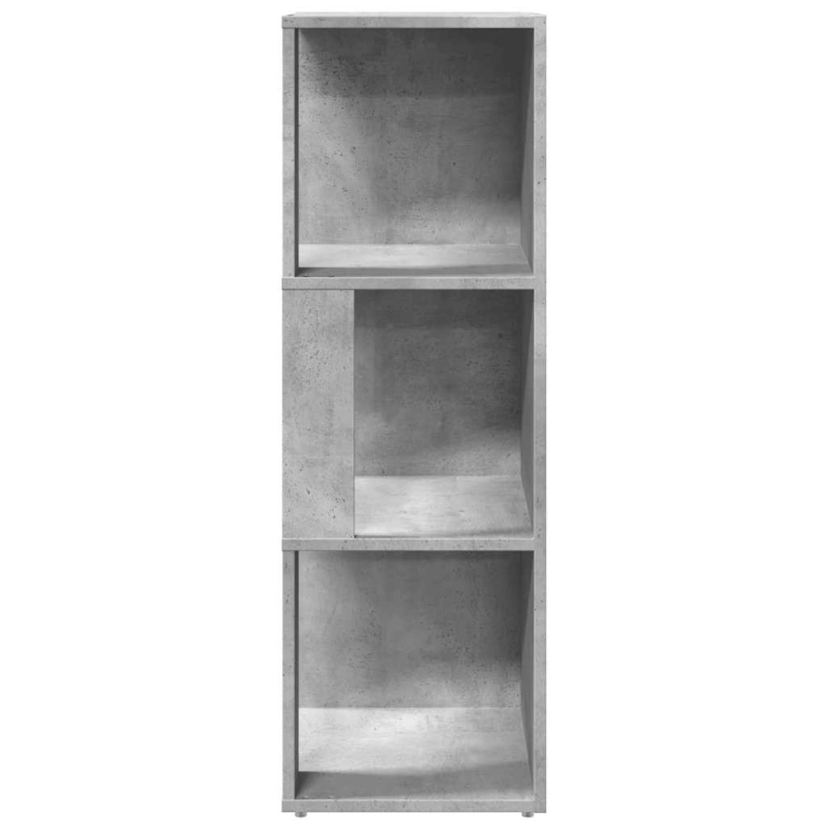 vidaXL Ντουλάπι Γωνιακό Γκρι Σκυροδέματος 33x33x100εκ. από Μοριοσανίδα